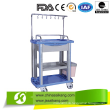 Luxus ABS Medical Notfall Cart &amp; Trolley (CE / FDA / ISO)